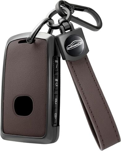 for Mazda Key Fob Cover with leather zinc alloy keychains,Full Cover Key Case for Mazda 3,6,CX-5 CX-9 CX-30 CX-50/70 in Saudi Arabia