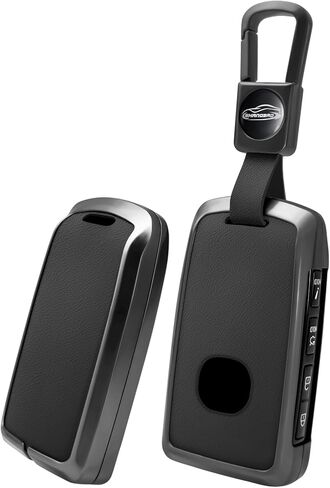 for Mazda Key Fob Cover with leather zinc alloy keychains,Full Cover Key Case for Mazda 3,6,CX-5 CX-9 CX-30 CX-50/70 in Saudi Arabia