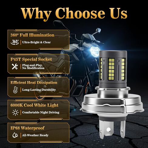 أضواء العمل متوافقة مع مصابيح Kawasaki KFX700 Prairie 700 4x4 2004 2005 2006 2007-2009، 500% أكثر سطوعًا 6000K أبيض 55 وات، التوصيل والتشغيل، استبدال الرياضات الكهربائية للدراجات البخارية على الطرق الوعرة (عبوتان) in Kuwait