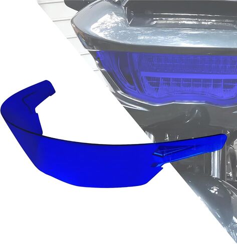 غطاء عدسة المصباح الأمامي غطاء حماية للمصابيح الأمامية مناسب لـ Harley Touring CVO Road Glide FLTRXSE 2023-2025 وRoad Glide ST 2024-2026 أحمر in Kuwait