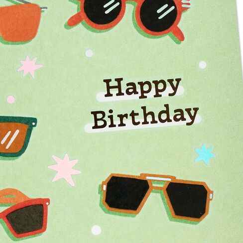 Hallmark Sunglasses Birthday Card (Never Go Out of Style) for Friend, Sibling, Coworker in Kuwait