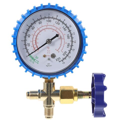 Abaodam Refrigerant Charging Gauge with Pressure Gauge for Automotive Ac Repair Compatible with Air Conditioning Systems HVAC Maintenance Equipment in Kuwait