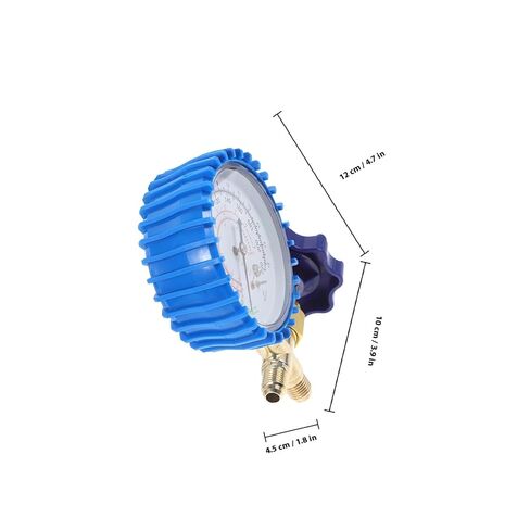 Abaodam Refrigerant Charging Gauge with Pressure Gauge for Automotive Ac Repair Compatible with Air Conditioning Systems HVAC Maintenance Equipment in Kuwait
