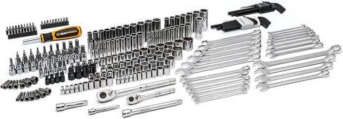 GEARWRENCH Mechanics Tool Set in 3 Drawer Storage Box, 232 Pc, 1/4 in and 3/8 in Drive, Metric/SAE | GW72LLCBMTS in Kuwait