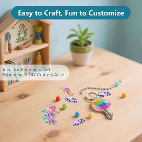 20Pcs Flip Flop Charms for Jewelry Making Mini Clay Beach Sandal Charms for Summer Crafts Small Beads for Bracelet Earring Keychain and Beachy DIY Accessories for Kids and Adults in Kuwait