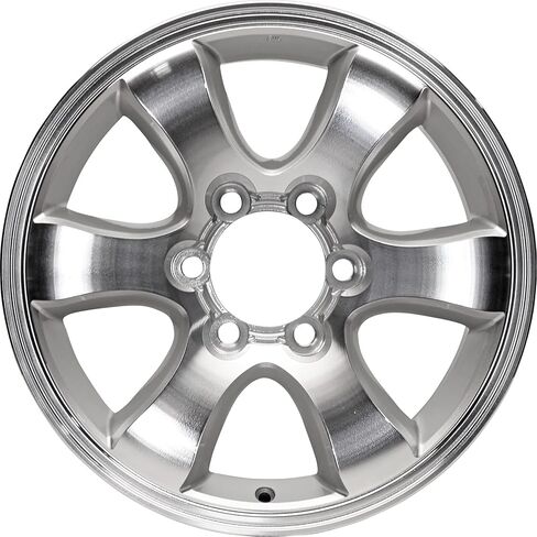 New 17x7.5 17-Inch Machined Silver Aluminum Alloy Wheel Rim Fits Toyota 4Runner 2003-2009 ALY69430U20N in Saudi Arabia