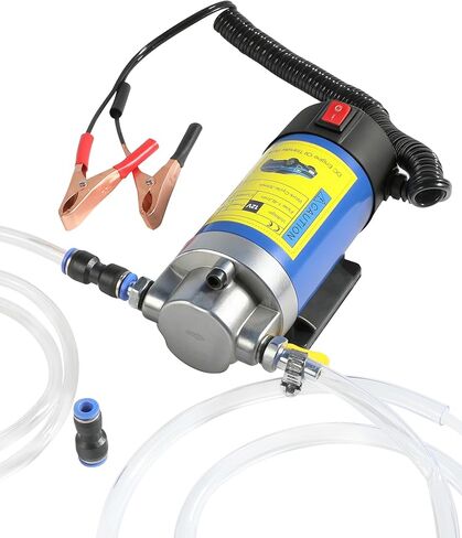Oil Extractor Pump,Car Accessories Universal 12V Self-Priming Transmission Fluid Pump,Automotive Replacement Engine Oil Pumps,Suitable for Cars,Motorcycles,Pressure Washers,Lawn Mowers in Kuwait