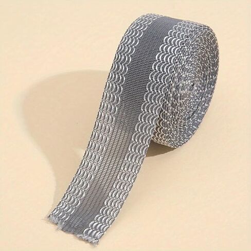 Self-Adhesive Trouser Hem Tape 5m Roll No Sew Iron On Cutting Free Hemming for Jeans Pants DIY Shorten Repair, Grey in Kuwait