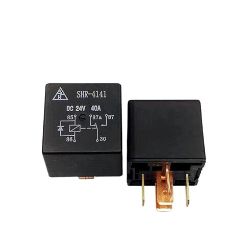 10pcs/lot Relay SHR-4141 24V 40A 5pins Automotive Relay with diode HFV4 024-1Z1SGD1 in Kuwait