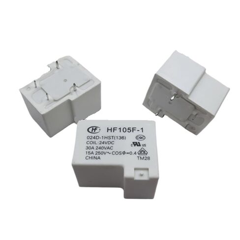 10 قطعة/الوحدة التتابع HF105F-I 024D-1HST(136) 24 فولت 4 دبابيس 30A in Kuwait