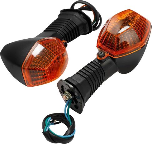 SLMOTO Front Turn Signal Lights Fit For SV 650N 2003-2009 SV 650S 2003-2016 SV 1000 N/S 2003-2008 SFV 650 Gladius 2009-2015 DL1000 2002-2006 DL650 2004-2010 DL650A (V-Strom 650A) 2007-2010 in Kuwait
