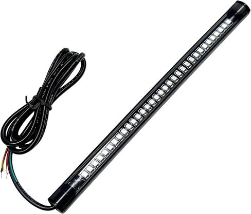 Car LED Light Strip, 8 Inch Flexible Lights Bar 12V Tail Brake Stop Turn Signal Lamp, Waterproof 32LED 2835 SMD Light Strip Dual Color Indicator Lamp for Car Motorcycle ATV in Saudi Arabia