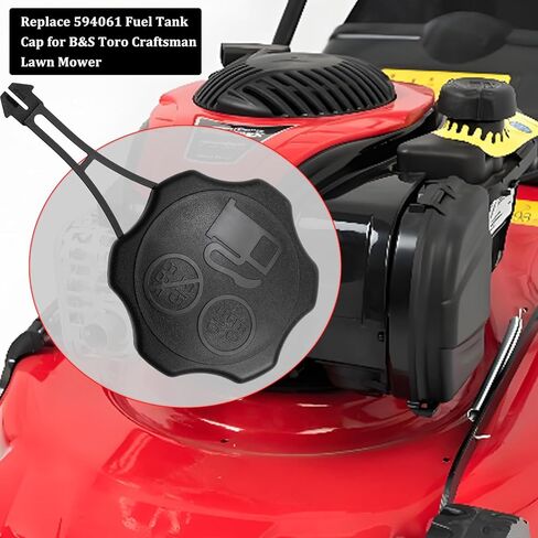594061 Gas Fuel Tank Cap for B&S 675Exi 725Exi Series Engines Lawn Mower To-ro Craftsman Lawn Mower Replacement Gas Tank Cap in Saudi Arabia