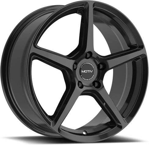 MOTIV WHEELS 433B 18X7.5, ET +40, PCD 5X108, CB 73.1-GLOSS BLACK, 433B-8753140 in Kuwait