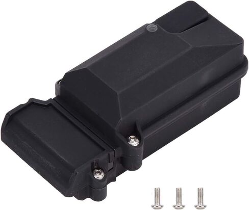 GLOGLOW Nan RC Car Waterproof Receiver Box, Durable Accessory Set for -4, Enhanced Protection for Hobbyists Car Model Accessories in Kuwait