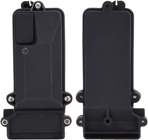 GLOGLOW Nan RC Car Waterproof Receiver Box, Durable Accessory Set for -4, Enhanced Protection for Hobbyists Car Model Accessories in Kuwait