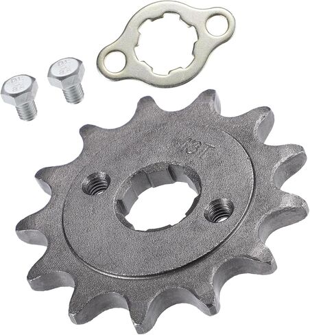 1 Set 520 Style 13 Teeth 20mm ID Motorcycle Front Engine Sprocket Fit for 50cc 70cc 110cc 125cc Motorcycle Dirt Pit Bike Mini Bike ATV Replacement in Saudi Arabia