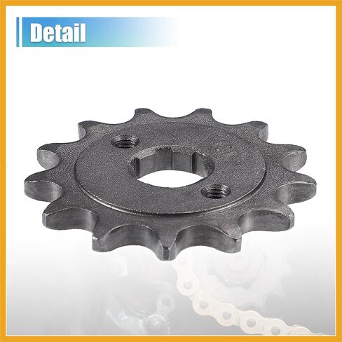 1 Set 520 Style 13 Teeth 20mm ID Motorcycle Front Engine Sprocket Fit for 50cc 70cc 110cc 125cc Motorcycle Dirt Pit Bike Mini Bike ATV Replacement in Saudi Arabia