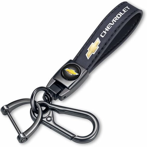 Genuine Leather Car Keychain Keyring Accessories Compatible with Subaru Series Car Keychains Family Present for Man and Woman（Black） in Saudi Arabia