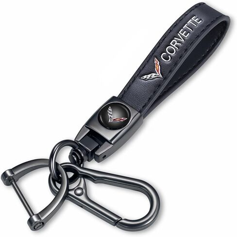 Genuine Leather Car Keychain Keyring Accessories Compatible with Subaru Series Car Keychains Family Present for Man and Woman（Black） in Kuwait