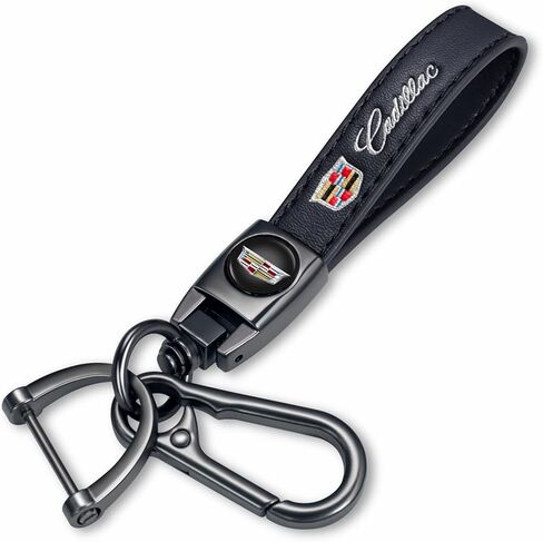 Genuine Leather Car Keychain Keyring Accessories Compatible with Subaru Series Car Keychains Family Present for Man and Woman（Black） in Kuwait