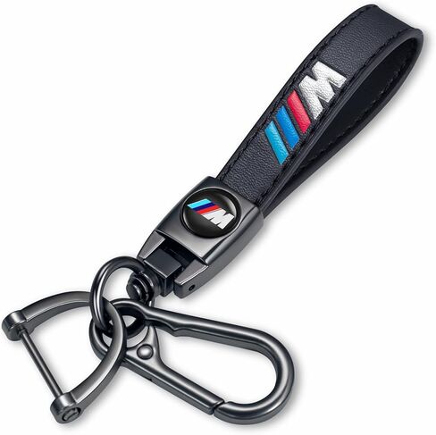 Genuine Leather Car Keychain Keyring Accessories Compatible with Subaru Series Car Keychains Family Present for Man and Woman（Black） in Kuwait