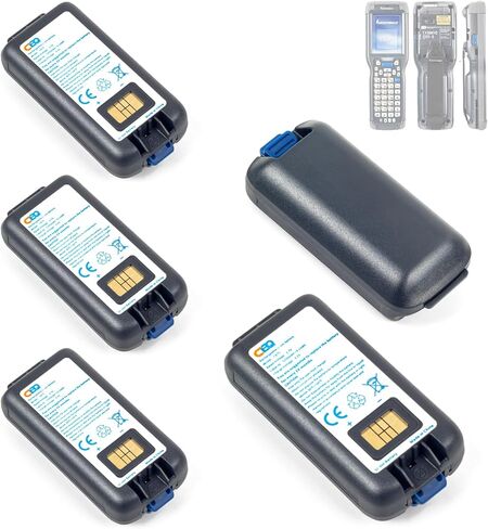 5PCS CK75 Battery Replacement for Intermec Barcode Scanner CK75 CK65 CK3 CK70 CK71 EDA60K CK3R CK3X CK3R CK3N 318-034-023 318-034-013 18-046-031 318-034-001 Li-ion Battery in Kuwait