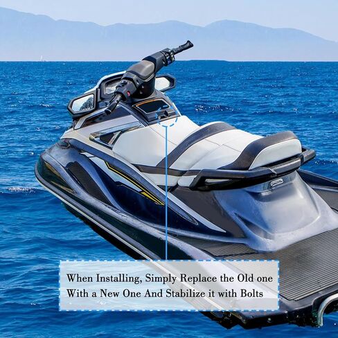 264000133 صندوق قفازات Jet Skis مزلاج لـ GTX BRP RXT GTI Wake Pro Fish Pro Boat صندوق قفازات مزلاج (أسود) in Kuwait