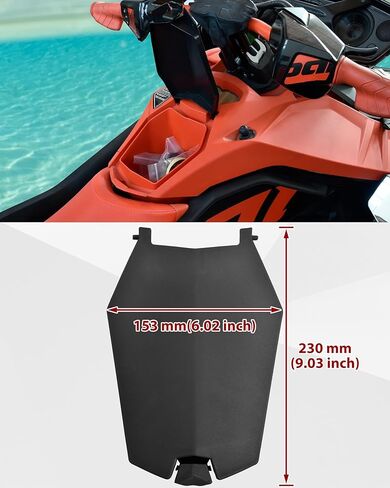 SAUTVS Glove Box Door Lid and Latch Kit for Sea-Doo Spark 2014-2023 Accessories, Replace #291003378 in Kuwait