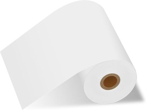 3 Roll Compatible for Brother RDM01U5 4" x 29.3m Continuous Length Paper Thermal Receipt Paper Rolls Use for RJ4030 RJ4030-K RJ4030M RJ4030M-K RJ4040 RJ4040-K Label Printer in Kuwait