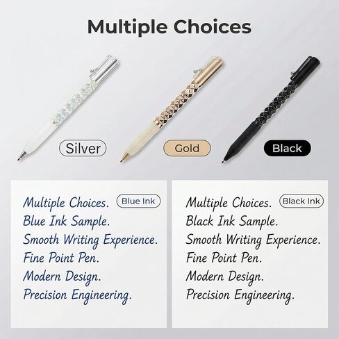 One-Click Deformation Fidget Pen, Funny Cool Gel Pen Black Ink, Fine point smooth writing pens, 6 Pcs Set with Gift Storage Pencil Case,Suitable for school, journaling, Work and gift-giving in Saudi Arabia