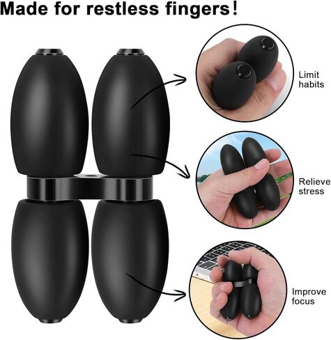 Fidget Toy for Adults | Help Relieve Stress, Anxiety, Tension | Promotes Focus, Clarity | Compact, Portable Design in Saudi Arabia
