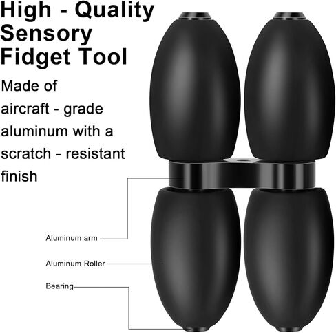 Fidget Toy for Adults | Help Relieve Stress, Anxiety, Tension | Promotes Focus, Clarity | Compact, Portable Design in Saudi Arabia
