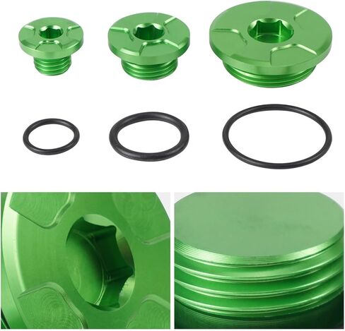 Compatible With KX250F 2011-2018 KX450F 2009-2018 KX250 KX450 2019 2020 Engine Timing Cover Oil Filler Plug Crankcase Cap in Saudi Arabia
