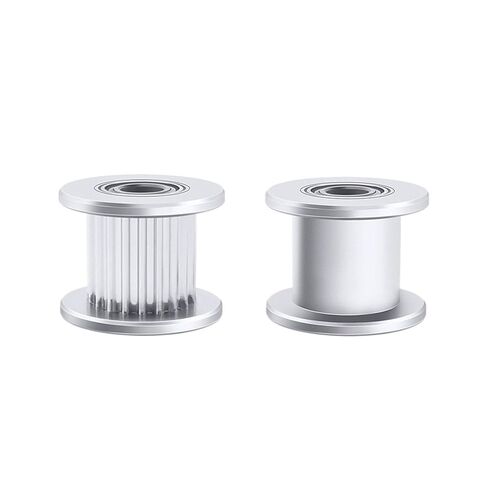 1 قطعة ملحقات الطابعة ثلاثية الأبعاد 2GT بكرة متزامنة المهمل GT2 H-Type 20 محمل حزام مسنن (Widt-12mm، بدون أسنان، Bore-5mm) in Kuwait