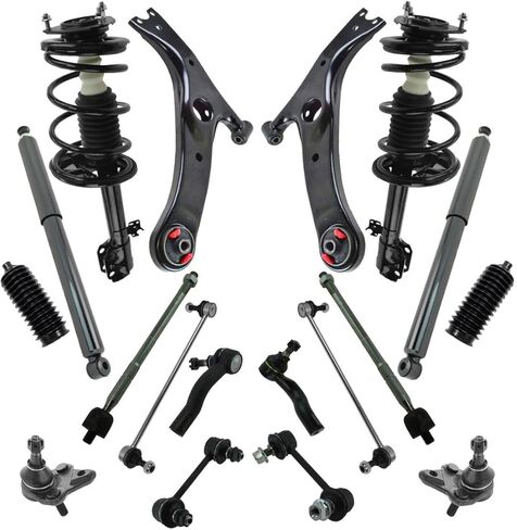 For Front Rear Strut Shock Control Arm Tie Rod Ball Joint Steering Kit 18pc Mod-A26M-47171 in Kuwait