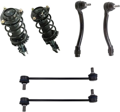 Front Tie Rod Sway Bar Complete Loaded Strut Suspension Kit 6pc for Hyundai for Elantra 1.8L 2011-2.0L 2014-2016 in Saudi Arabia