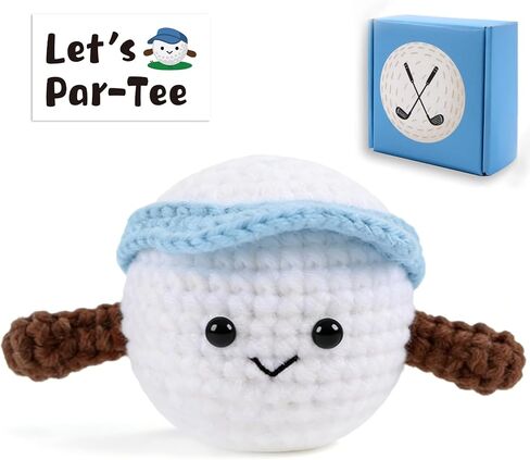 Crochet Football Gifts,Funny Handmade Positive Football with Gift Box&Card, Emotional Support Rugby Plush for Football Lovers,Players Dads, Boys, Graduation Gift Sports Decor for Office Desk in Saudi Arabia