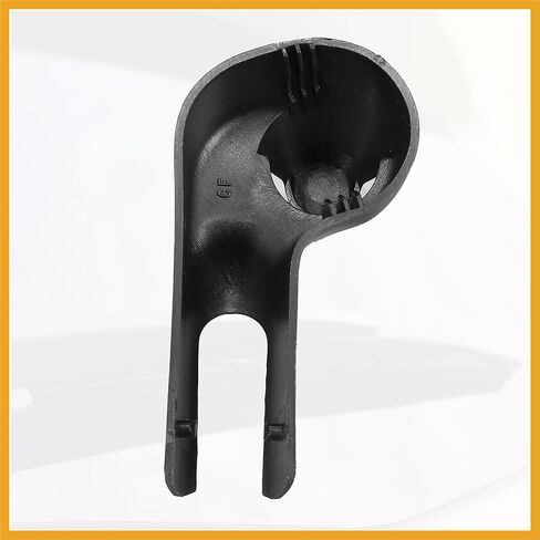 Rear Wiper Arm Nut Cover Cap Fit for Jeep Wrangler - Pack of 1 Black Durable Material Replacement Car Parts Replacement in Kuwait