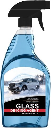 Windshield Deicer | 12fl.oz Fast-Acting Defroster - Deicer Spray for Car Windshield | for Truck Frost Windscreens Mirrors Headlights Locks in Kuwait