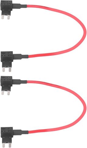 CHICIRIS Fuel Pump Relay Bypass Cable 14AWG 20AMP Holder Set, Compatible with 1500 2500 3500, Simple Installation for Quick Results in Kuwait