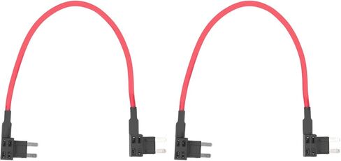 CHICIRIS Fuel Pump Relay Bypass Cable 14AWG 20AMP Holder Set, Compatible with 1500 2500 3500, Simple Installation for Quick Results in Kuwait
