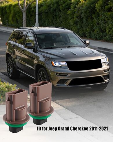 مقبس إشارة الانعطاف مناسب لسيارة جيب جراند شيروكي 3.0L/3.6L/5.7L/6.4L 2011-2021، استبدل 68110996AF 68110996AA، قطعتان in Kuwait