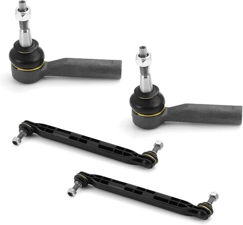 Suspension Kit Outer Tie Rod End & Sway Bar Front 4pcs for Verano for Cruze for Limited for Volt for Orlando for LaCrosse for Regal for Allure Steel in Kuwait