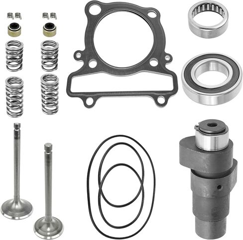 Caltric Camshaft Assembly with Cylinder Valve Kit Compatible with Yamaha Raptor 350 YFM350 2004-2006 in Kuwait