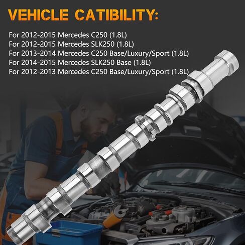 Exhaust Camshaft A2710501501 for Mercedes C250 SLK250 2012-2015 1.8L L4 Engine Direct Fit OE Replacement in Kuwait