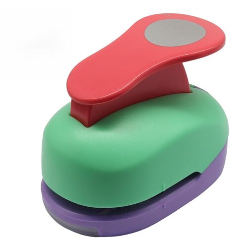 Luomorgo 1 Pc Circle Hole Punch, 1 Inch Paper Punch for Scrapbooking, Card Making, Journals, Photo Albums & Office Supplies in Kuwait
