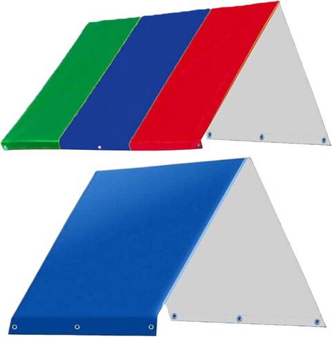 Playset Canopy Replacement, 52x90 Inch Oxford Cloth Playground Canopy, Waterproof Sunproof Dustproof Swing Set Replacement Tarp, Playhouse Cover for Outdoor, Royal Blue, Playhouse Cover in Saudi Arabia