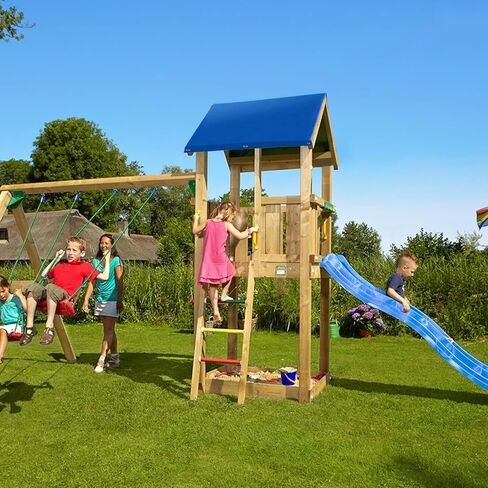 Playset Canopy Replacement, 52x90 Inch Oxford Cloth Playground Canopy, Waterproof Sunproof Dustproof Swing Set Replacement Tarp, Playhouse Cover for Outdoor, Royal Blue, Playhouse Cover in Saudi Arabia