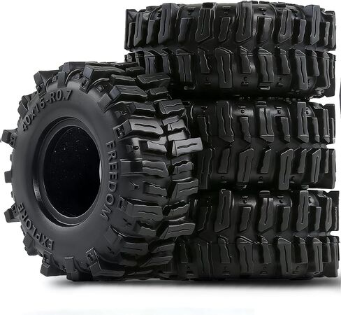 STMU 0.7'' MUD Tires OD 40 * 16mm Soft Sticky Tyres For /30 1/32 RC Crawler Axial SCX30 Redcat Ascent-32 Tires Upgrades (Tires) in Kuwait